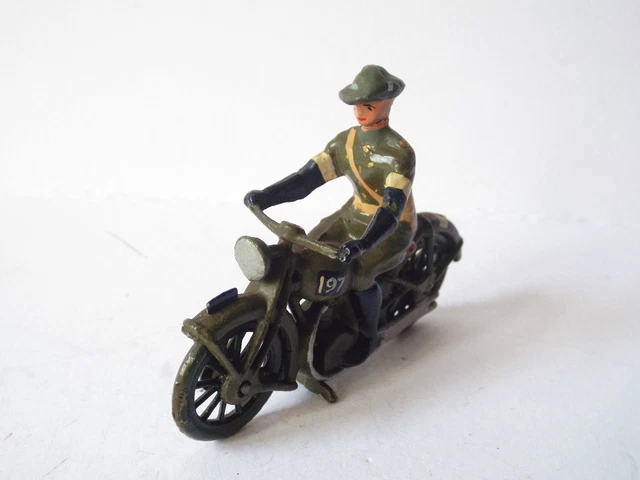 FUSILIER MINIATURES MODELS Australian Army Rider And Bike Metal (Bs37 ...
