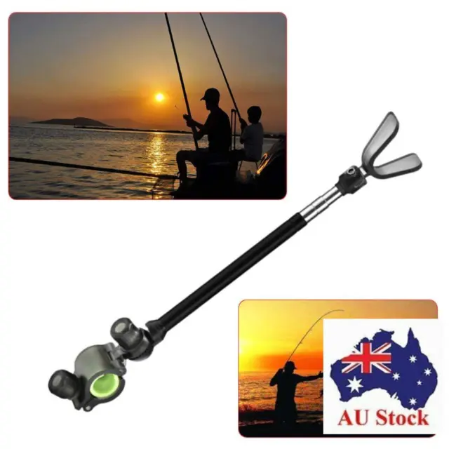 EXTEND STRETCHED BRACKETS Telescopic Fishing Pole Stand Fishing Rod Holder  $10.76 - PicClick AU