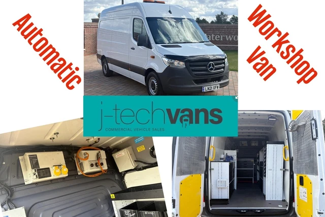 Jointer Rwd Van 2021 MERCEDES-BENZ SPRINTER 3.5t L2H2 RWD Van ***Automatic Workshop Van ...