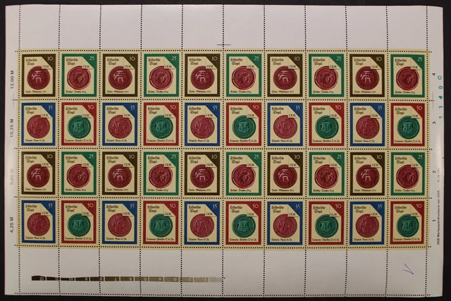 DDR, MiNr. 3156-3159 ZD-Bogen, DV 2, postfrisch / MNH - 654202M