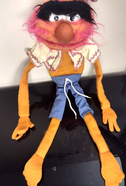 Vintage Fisher Price Muppets Hand Puppet Animal Full Body Toy 1979 Jim Henson