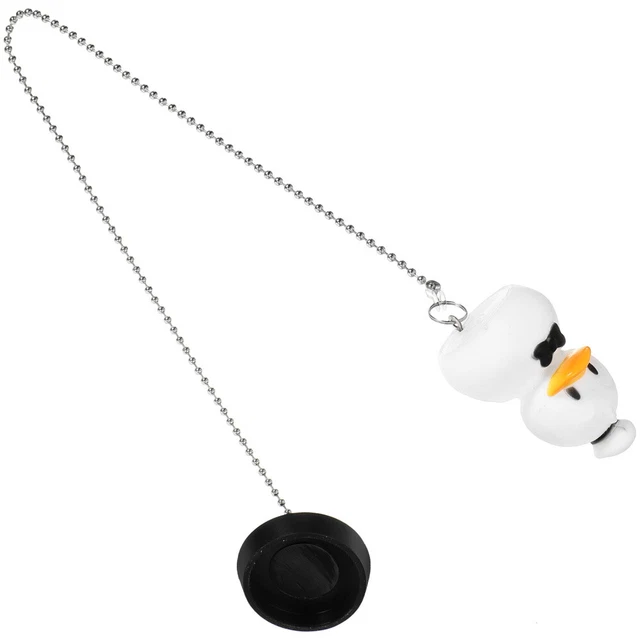 Bathtub Plug Stopper Tub Stopper Cute Charm Bathtub Drain Stopper with Chain
