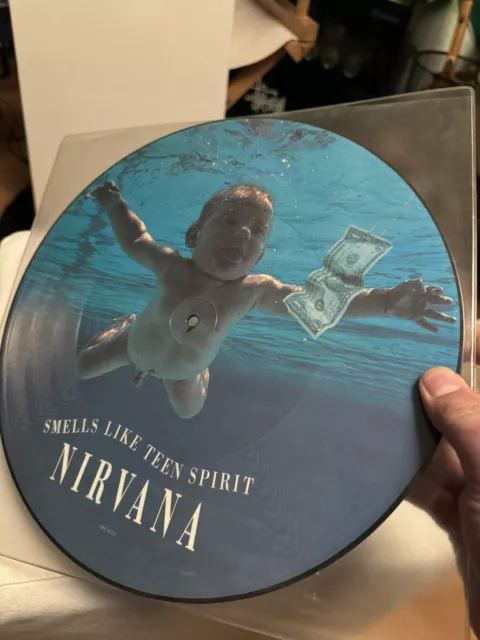 NIRVANA - Smells like Teen Spirit - Picture  Maxi 12" Vinyl, 1991 BMG