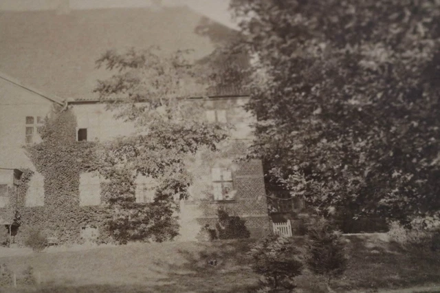 tolles altes großes Foto Mönchneversdorf, Schönwalde am Bungsberg Gebäude 1910 3