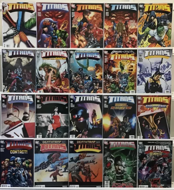 DC Comics Titans Comic Book Lot of 20