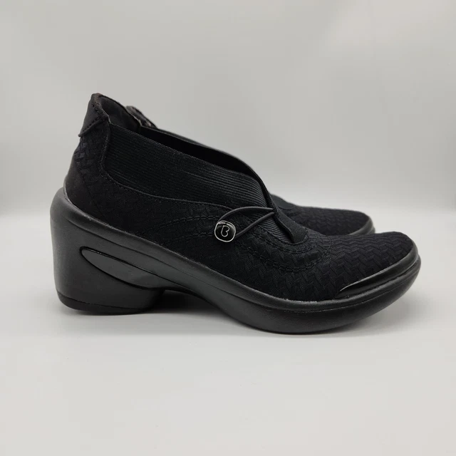 BZEES SHOES WOMENS 6.5M Electric Blue Wedge Block Heel Comfort Pump 38.00 PicClick