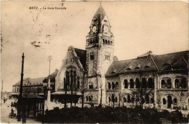 CPA AK METZ - La Gare Centrale (651016)