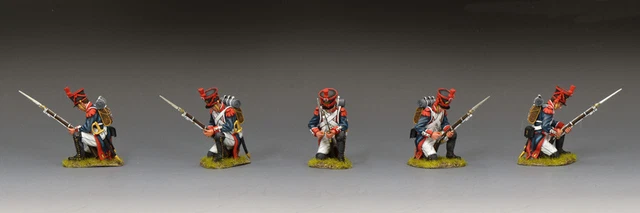 Figurine King & Country NA486 - Dragon à Pied Chargeant Son Mousquet - 54mm