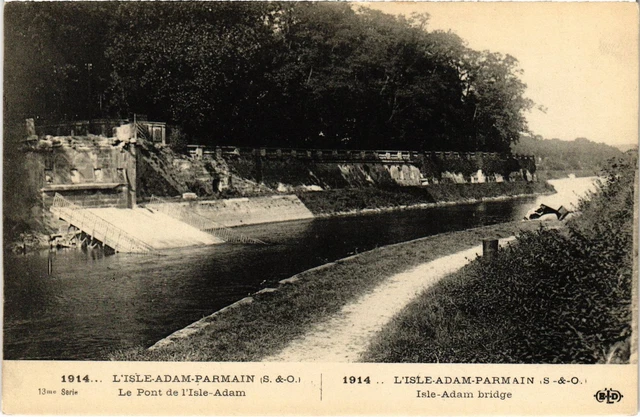 CPA L'Isle Adam Le Pont de l'Isle Adam (1319627)