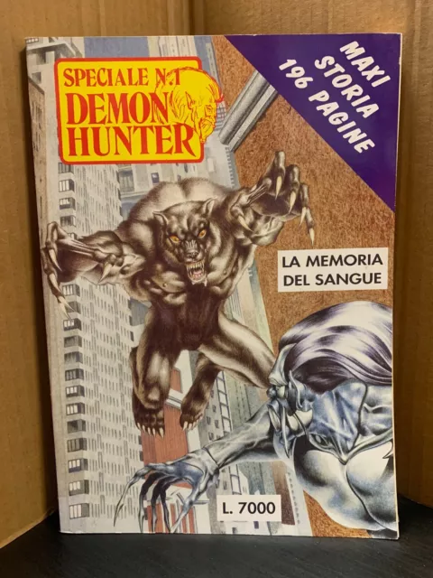 DEMON HUNTER SPECIALE n 1 - LA MEMORIA DEL SANGUE - EDIZIONE XENIA 1993