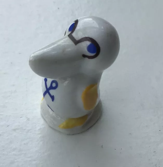 wade whimsies rare minikins pelican white Yellow wings Anchor To Tummy