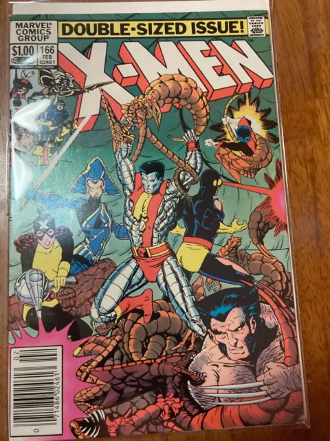 Uncanny X-Men (Marvel-1963) #166-Newsstand Ed.-Key-FIRST APPEARANCE OF LOCKHEED