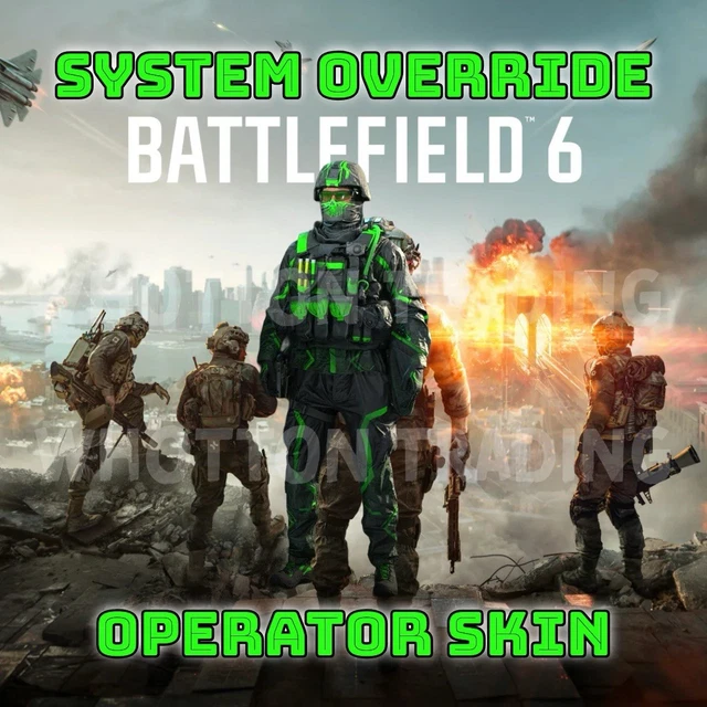BATTLEFIELD 6 SKIN | BF6 System Override Soldier Skin | Razer Code SENT ...