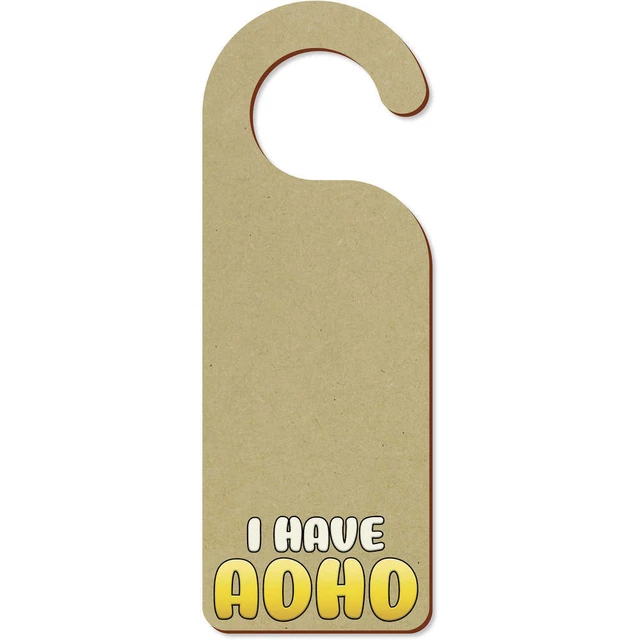 'I Have ADHD' 200 mm x 72 mm Colgador de puerta (DH00034849)
