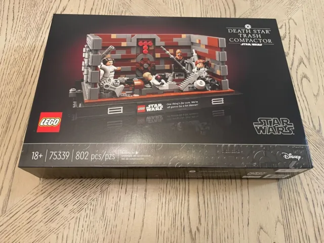 LEGO Star Wars: Death Star Trash Compactor Diorama (75339) *EMPTY BOX ONLY*