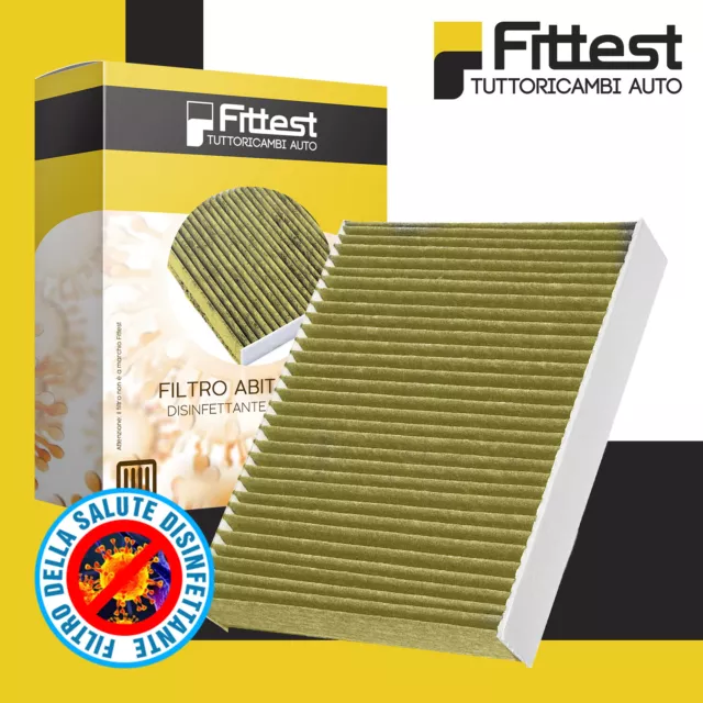 Filtro Abitacolo BMW Serie 1 F20 F21 2 F23 F22 3 F30 F31 4 IV Disinfettante Aria