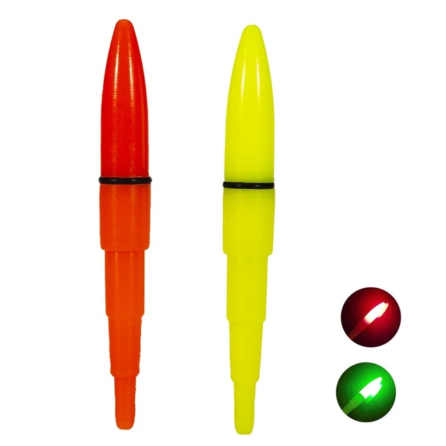 Bâton Lumineux De Pêche Nocturne - 6 Pièces LED Vertes Imperméables Pour Canne à Pêche En Mer (Batterie Non Incluse)