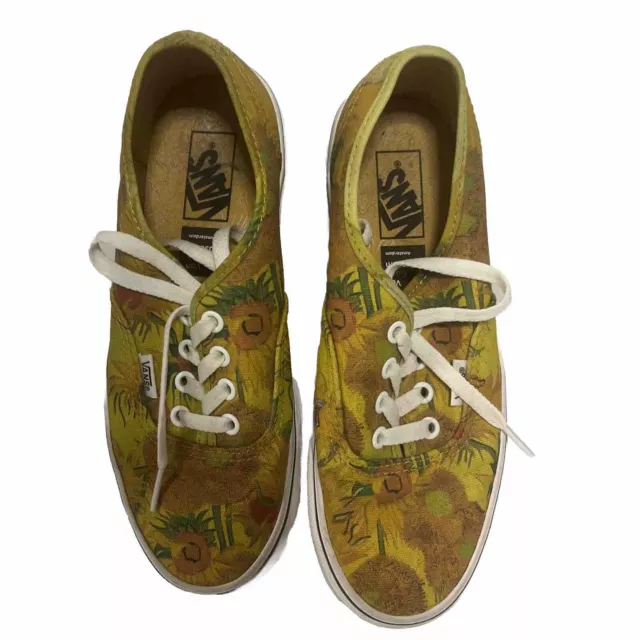 Vans Off The Wall Shoes- Von Gogh Museum Amsterdam- Womens 6.5 Mens 5