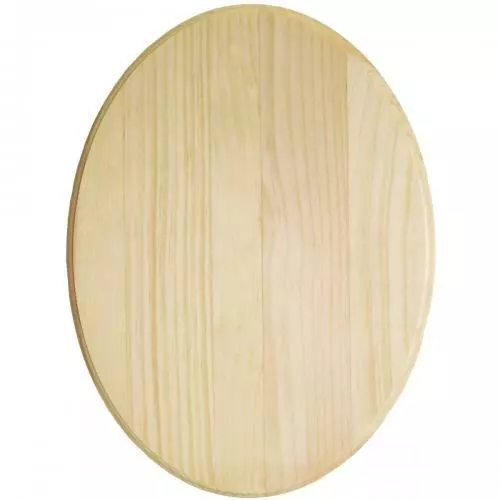 Walnut Hollow Pine Oval Plaque, 9 by 12 by 0.63-Inch