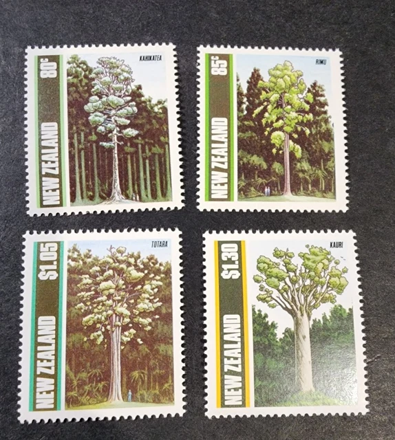 N. Zealand  1989 Trees  set MUH  E14