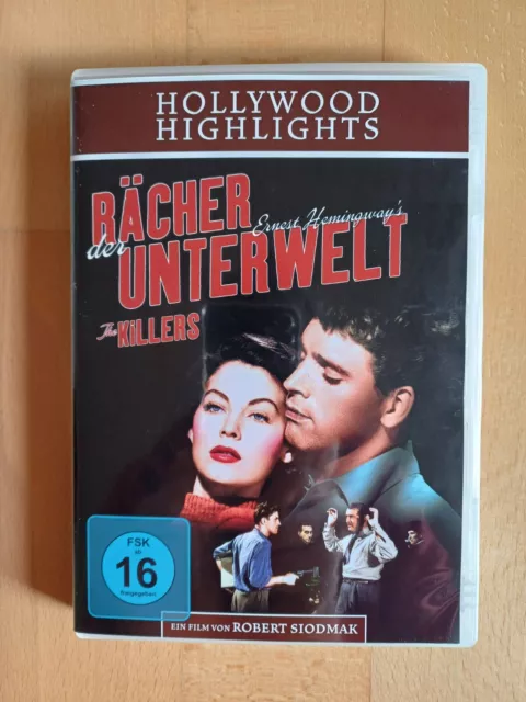 RÄCHER DER UNTERWELT / DVD mit Burt Lancaster, Ava Gardner / WIE NEU