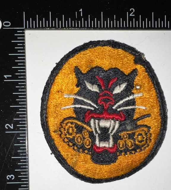 WWII US Army Tank Destroyer 8 Wheel Whiteback Patch WWII US Army Tank Destroyer 8 Wheel Whiteback Patch