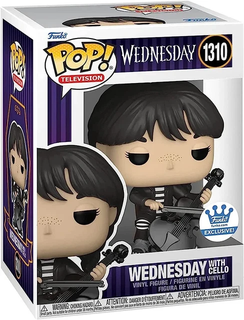 Funko POP! Wednesday 1310# Wednesday Addams with Cello Vinyl Action Figures