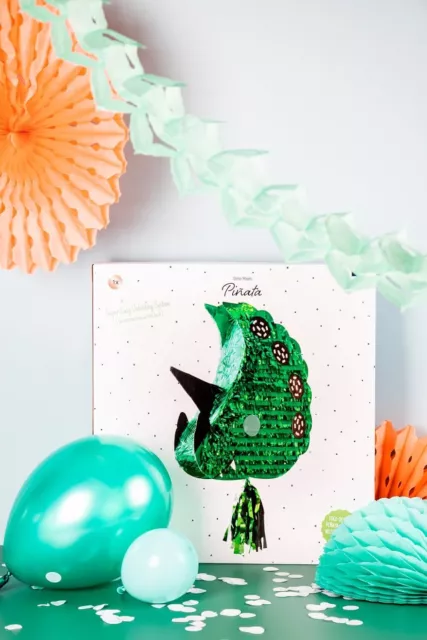 Folat 68374 Pinata Dino Roars 45 x 50 cm Green 3