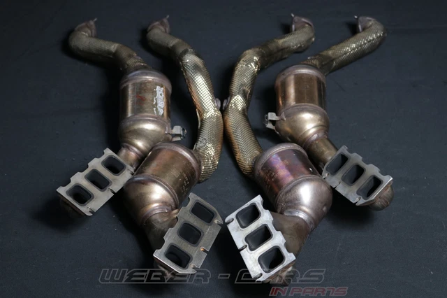07P253019 K M 07P253020 X Catalyseur OEM Audi A8 4H W12 6,3L Seulement 500km