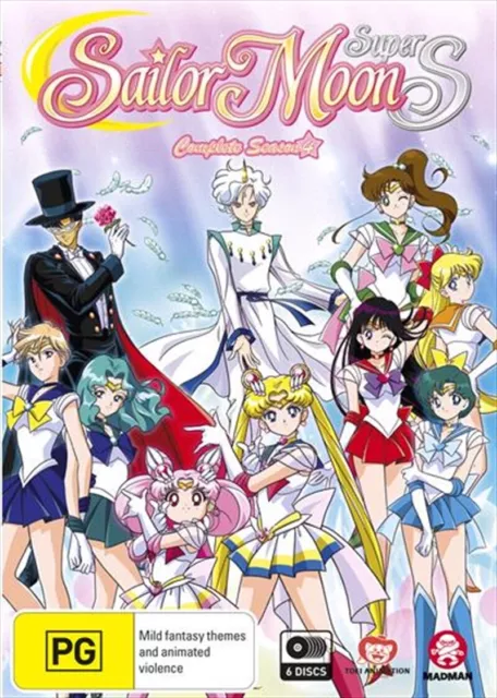 NEW SAILOR MOON S - Season 3 - Part 1 - Eps 90-108 DVD REGION 4 $65.57 -  PicClick AU