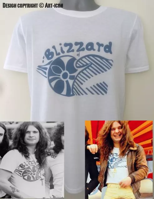 T-shirt worn by Ozzy Osbourne / Black Sabbath pentagram deep purple Nazareth