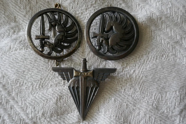Pin's Insigne Parachutiste US Army - Ailes De Saut Maître, Noir (Neuf)