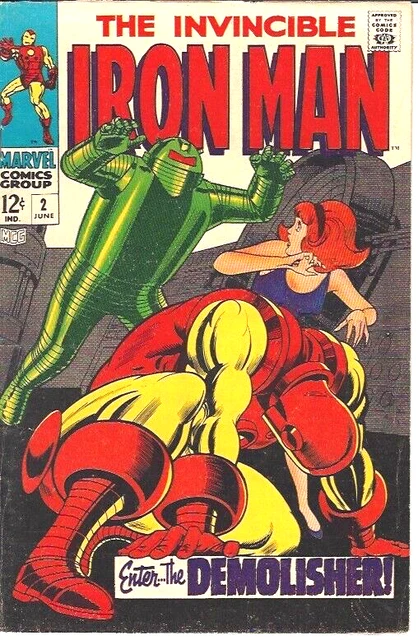 Invincible Iron Man #2 Marvel Silver Age 1968