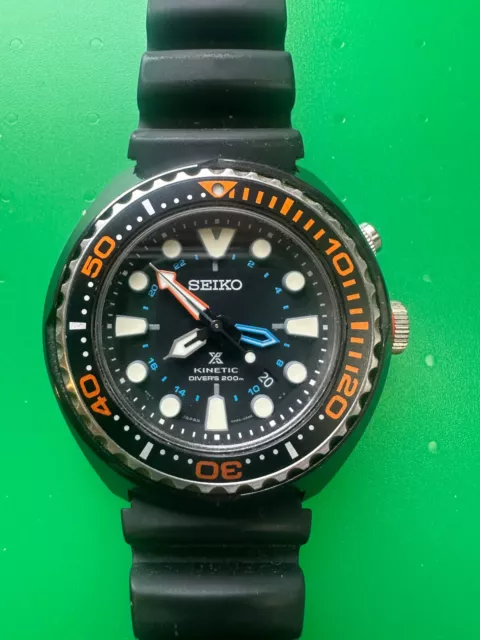 Seiko Prospex Kinetic GMT Diver's watch 5M85-0AB0 SUN 023