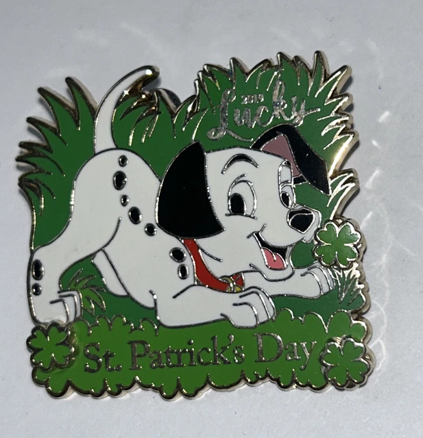 Disney Pin St Patrick’s Day 2019 Lucky 101 Dalmatians Le 4000