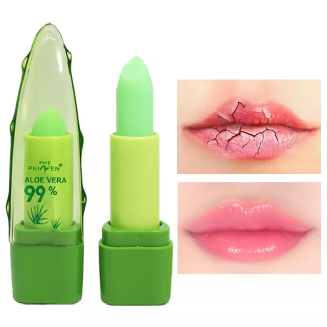 Aloe Vera Lip Balm Colour Changing Lipstick Long Lasting