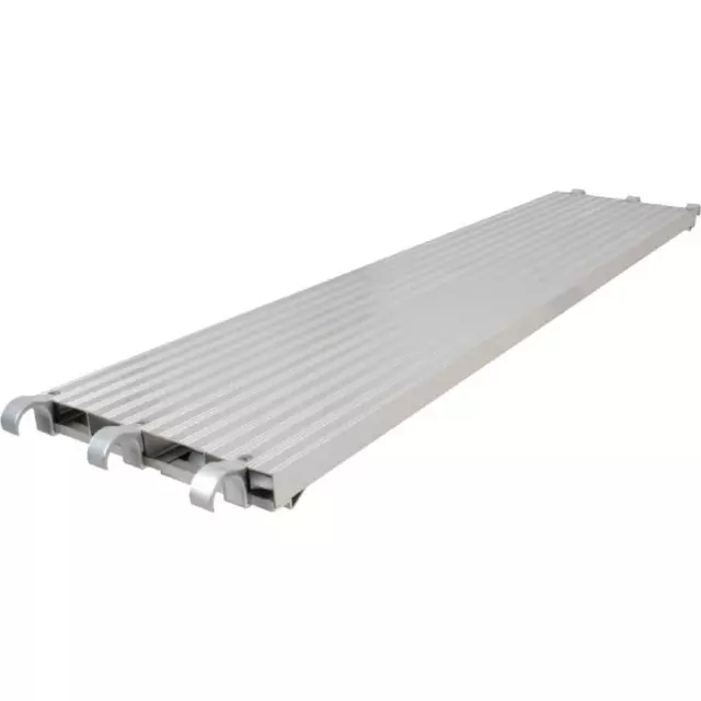 MetalTech Scaffold Plank 7' L x 19" W Platform Aluminum (3-Pack)