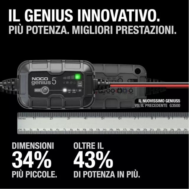 Noco Musique 5 Chargeur Et Mainteneur de Recharge Professionnel 6V-12V -5AMP 2