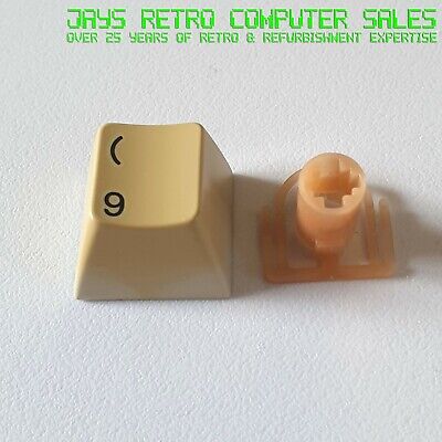 1x Commodore Amiga 500 tastiera Mitsumi tasto di ricambio con timbro e molla 