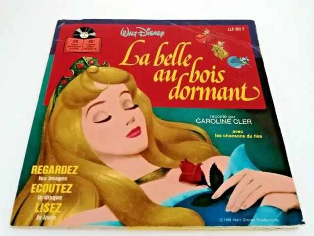 Disney - La Belle au Bois Dormant - Vinyle blanc & rose - Tirage