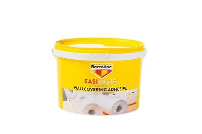 5Kg Tub Bartoline Easipaste Ready Mixed Wallpaper Wall Covering Adhesive Paste