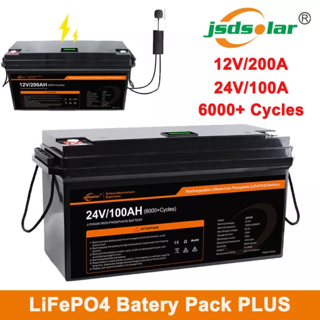 Ninthcit LiFePO4 Akku 12.8V 65Ah 832Wh Lithium Batterie mit über 8000 –