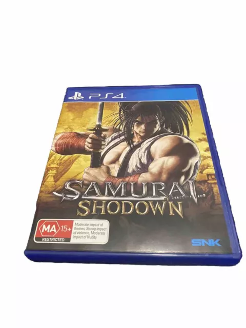 Samurai Shodown Showdown Sony PS4 Fighting Anime Game Sony Playstation 4