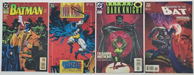 Batman 4 90's & 00's Comic Books lot Including 2 Legends of Dark Knight Comics