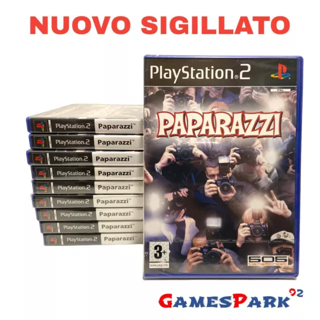 LOTTO 10 PAPARAZZI PS2 PLAYSTATION 2 GIOCO NUOVO SIGILLATO PER Italiano PAL