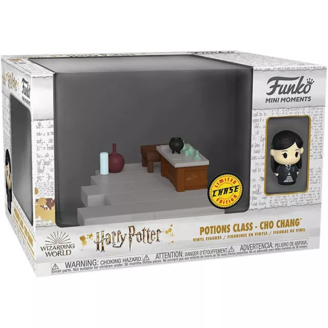 Harry Potter Cho Chang CHASE Version Mini Moments Mini-Figure Diorama Playset