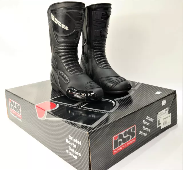 iXS Laguna X45403-003 Size 39 Color Black Motorcycle Boots Sport Boots