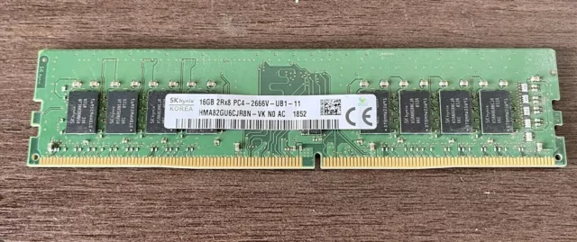 16GB DDR4 2666MHz Desktop Memory RAM