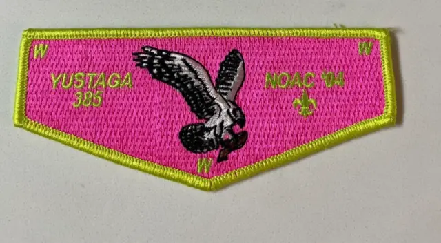 Boy Scout OA 385 Yustaga Lodge Flap S50 2004 NOAC