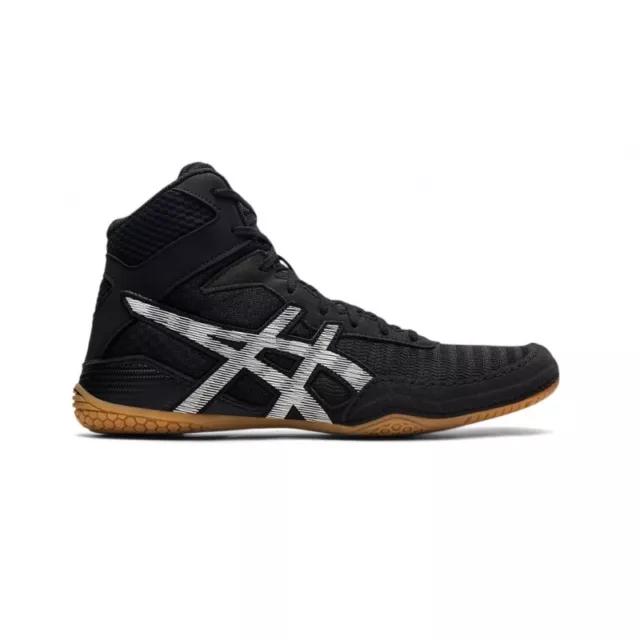 Wrestling Shoes ASICS MATCONTROL 2 Boxing Shoes Combat Sport Shoes Black 002